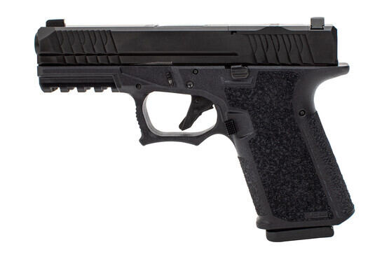 Polymer 80 9mm compact handgun with black finish